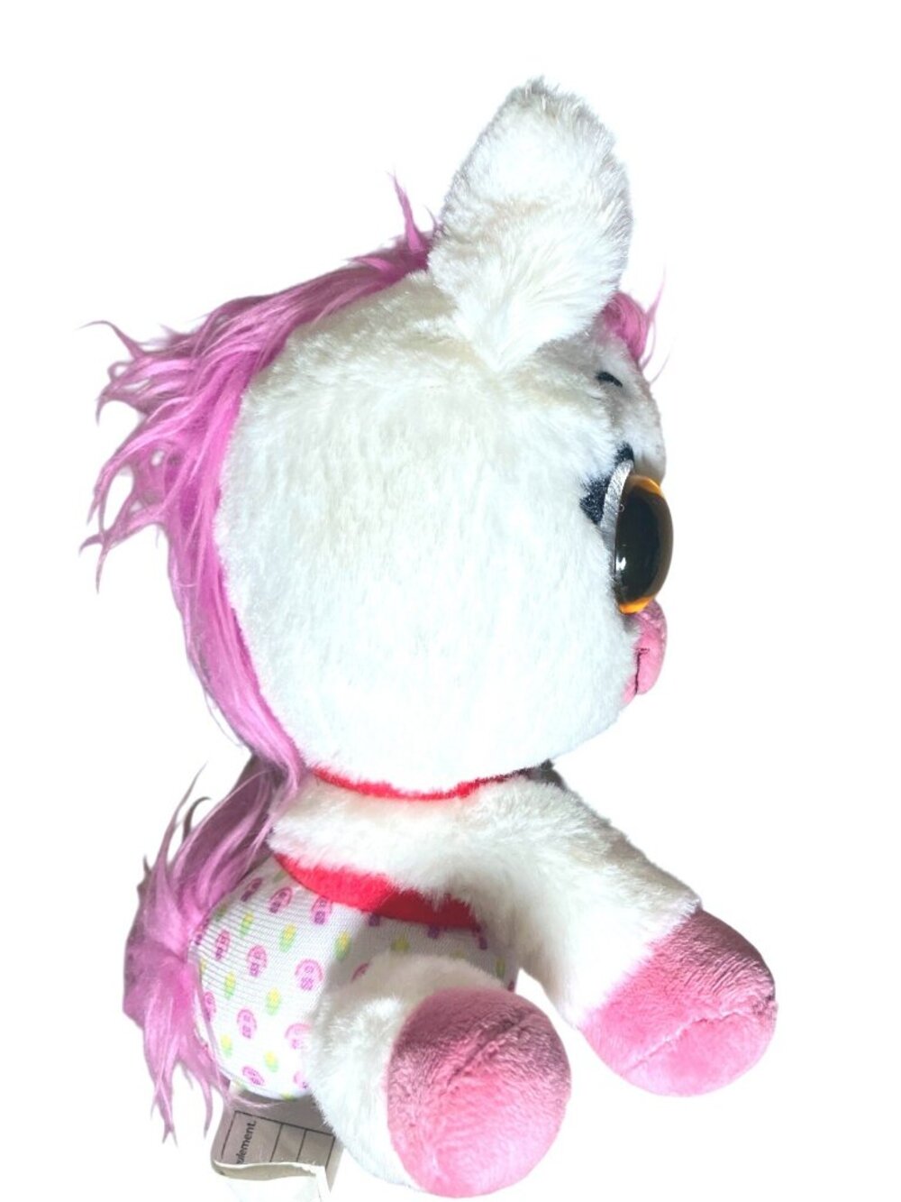 Disney Jr TOTs Plush Pony Care for Me Pet Toy Pink Horse - Picture 12 of 14